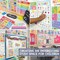 18 Laminated Educational Posters for Toddlers & Preschool Learning, Classroom Posters Set for Pre-K, Kindergarten & Homeschool, Alphabet, Numbers, Shapes, Colors, Maps, Emotions & Learning Charts